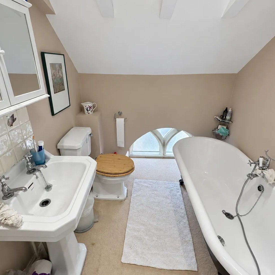 bathroom before