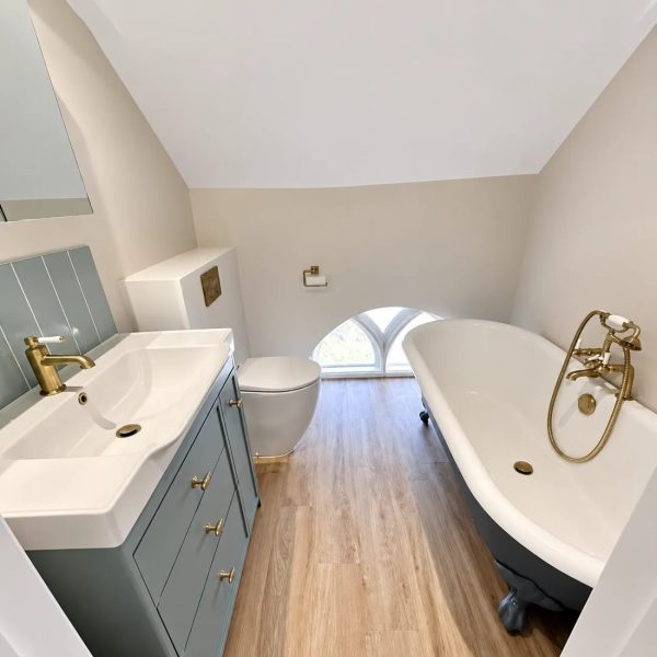 bathroom after